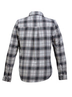 Camisa cuadros manga larga franela | Talla M