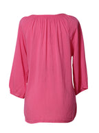 Blusa manga 3/4 botones frontales | Talla L