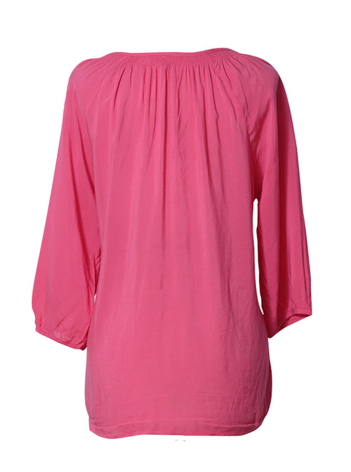 Blusa manga 3/4 botones frontales | Talla L
