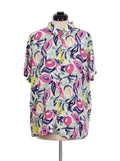 Camisa estampado frutal botones frontales | Talla L