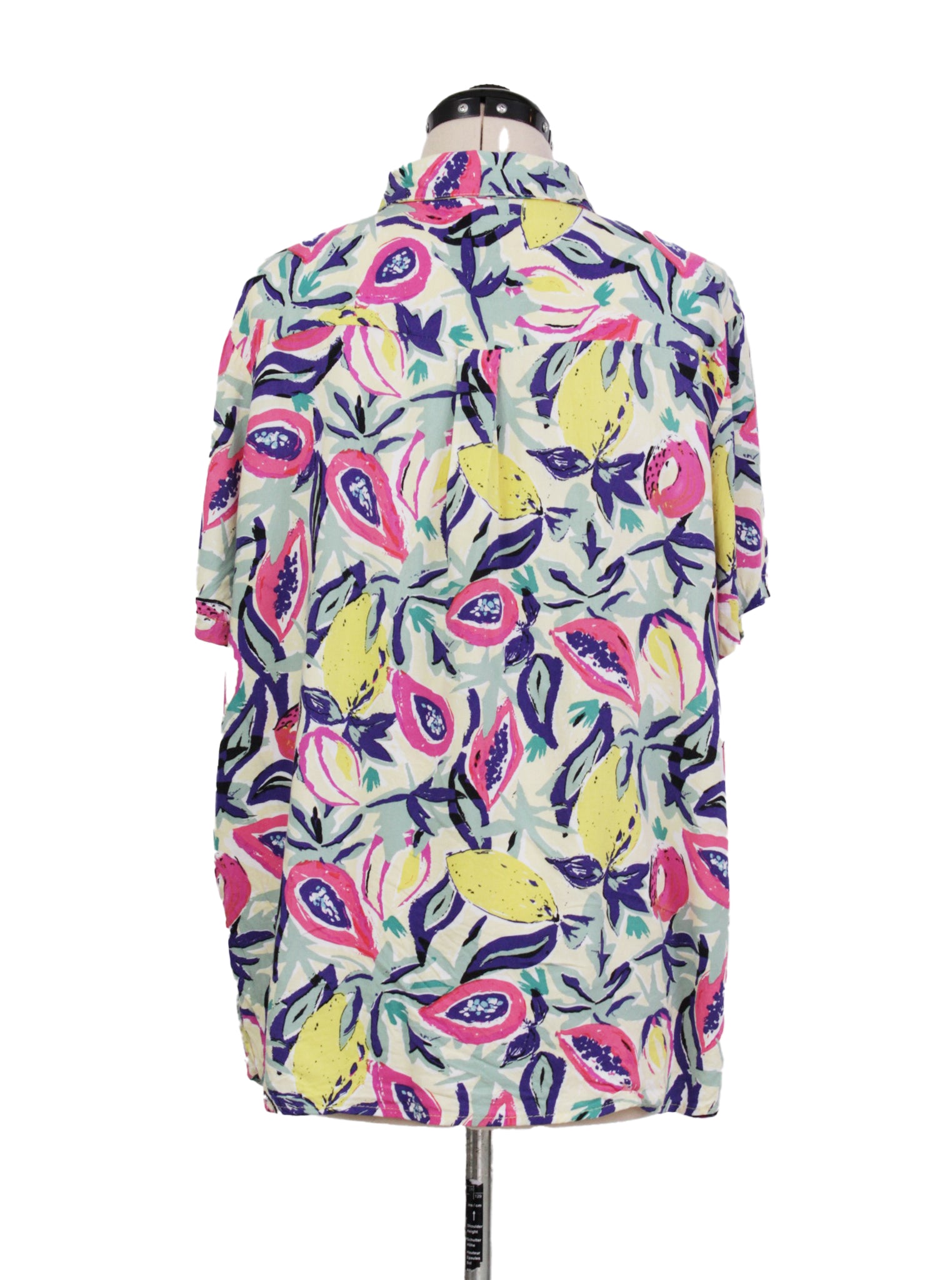 Camisa estampado frutal botones frontales | Talla L