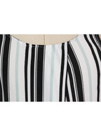 Top rayado corte recto sin mangas | Talla M