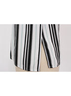 Top rayado corte recto sin mangas | Talla M