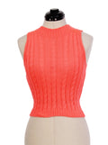 Top tejido sin mangas de diseño ligero | Talla XS