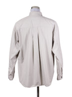 Camisa gruesa gris estructurada | Talla L