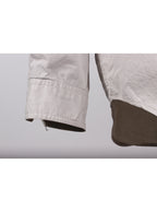 Camisa gruesa gris estructurada | Talla L