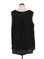 Blusa sin mangas con botón | Talla L