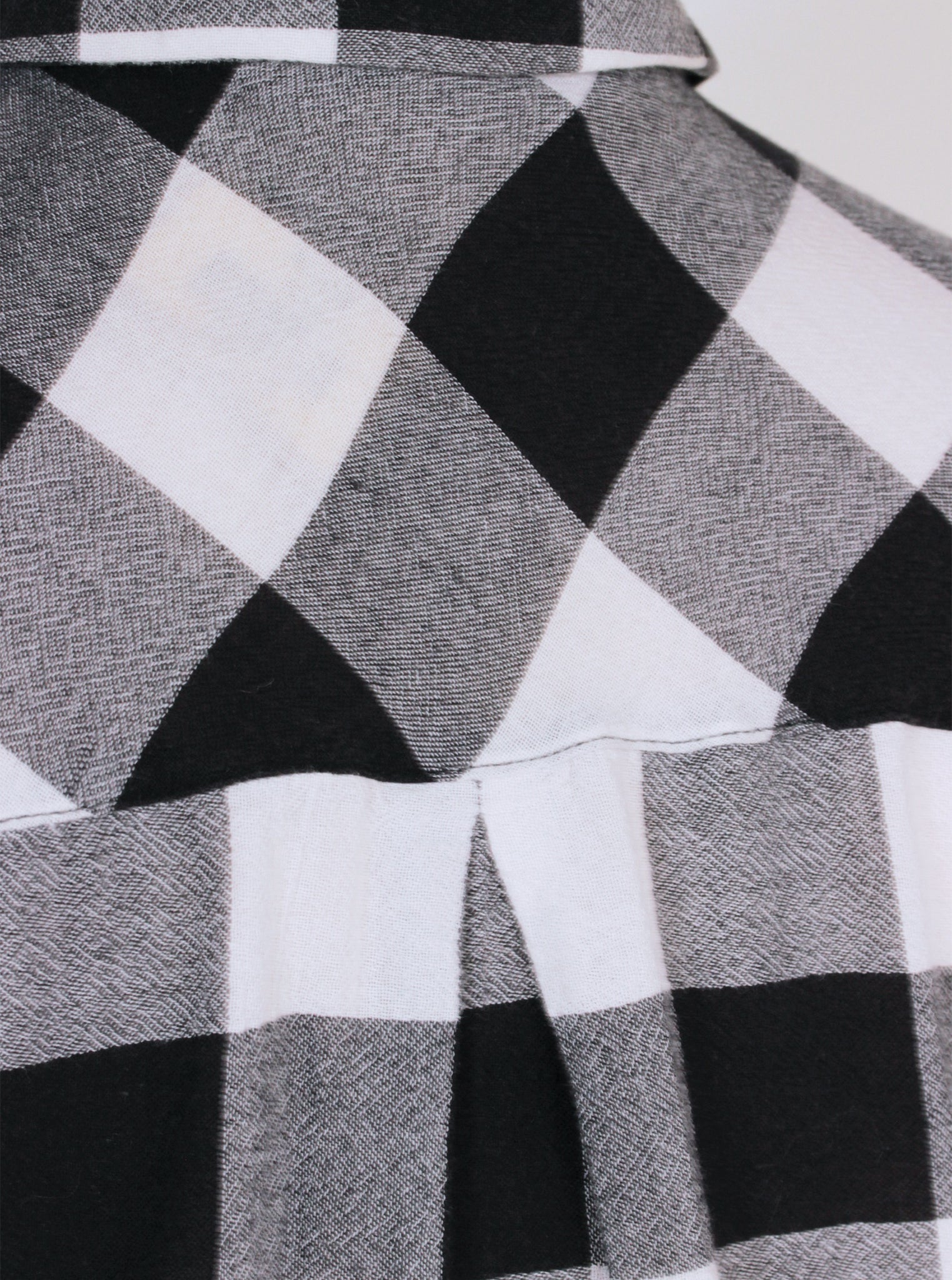 Camisa cuadros delgada liviana | Talla XS