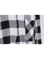 Camisa cuadros delgada liviana | Talla XS