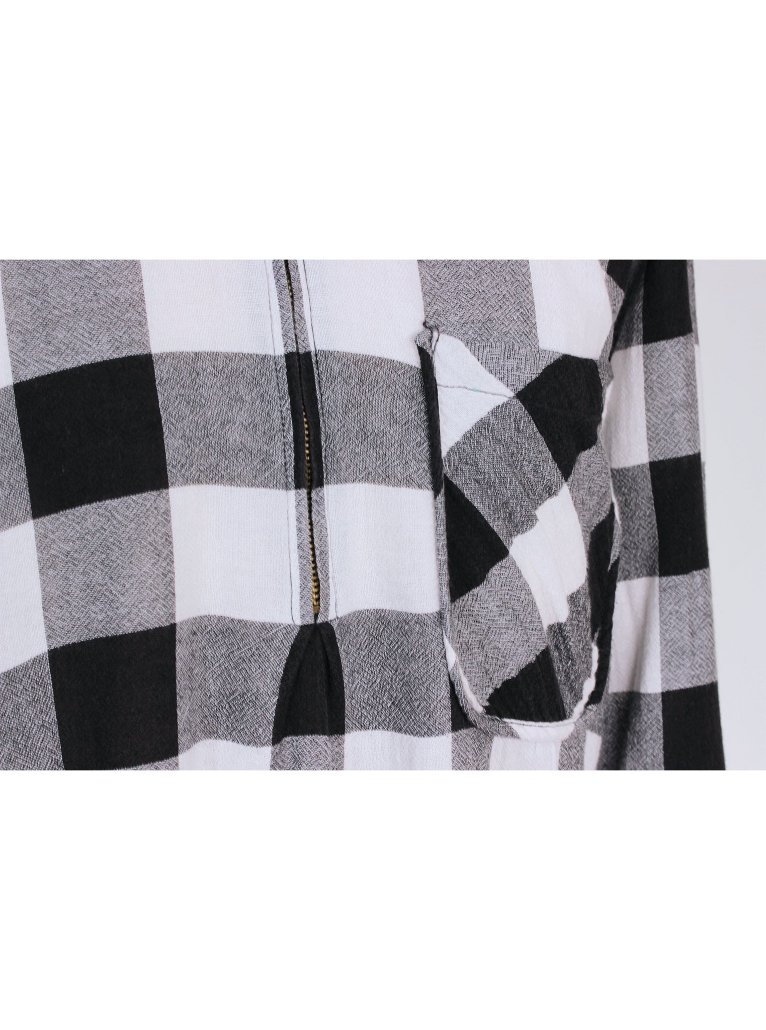 Camisa cuadros delgada liviana | Talla XS
