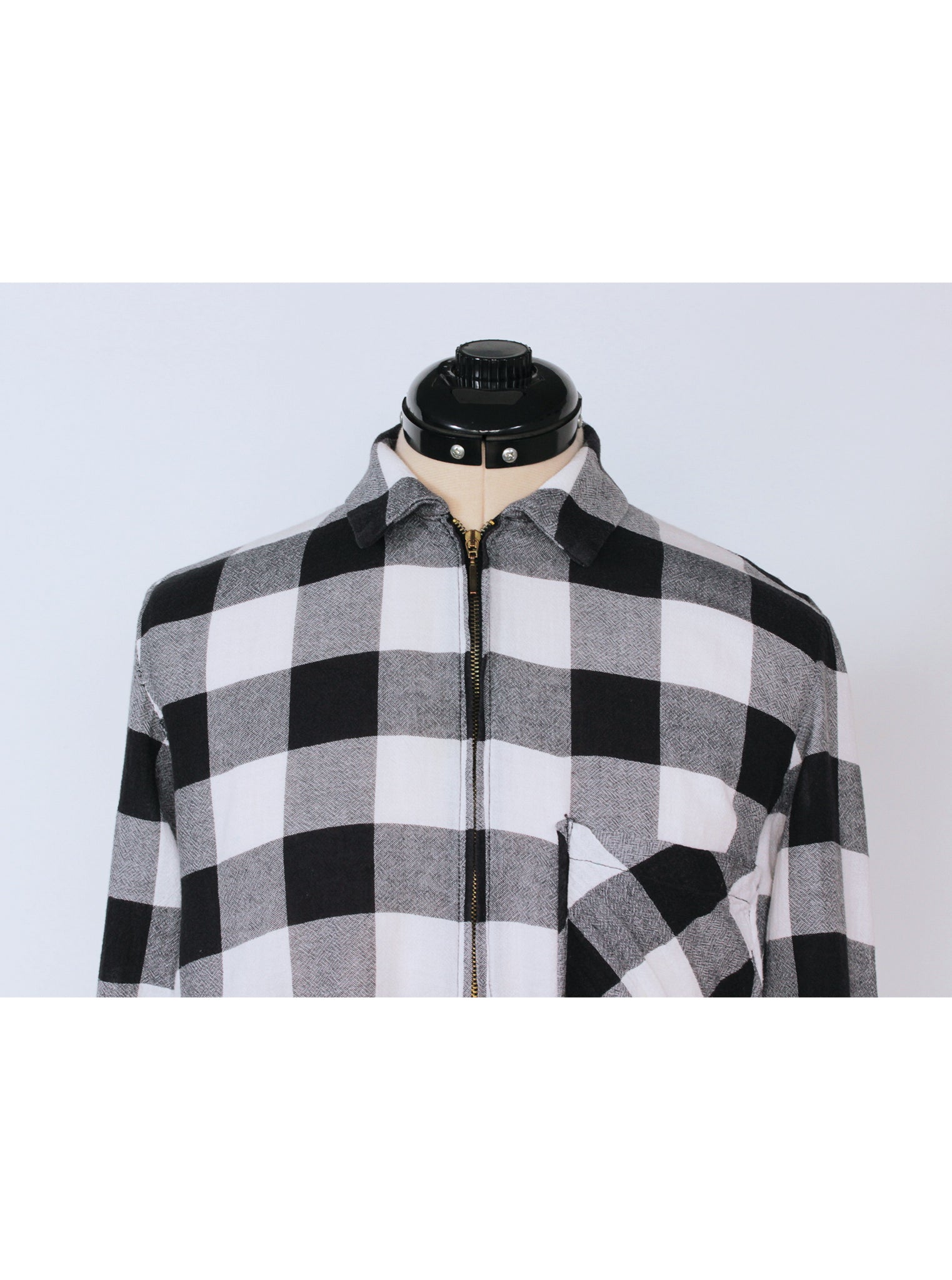 Camisa cuadros delgada liviana | Talla XS