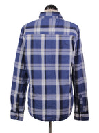 Camisa cuadrillé azul liviana | Talla M