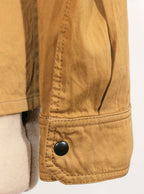 Camisa italiana beige de manga larga | Talla M