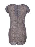 Blusa translúcida animal print | Talla M