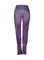 Jeans pitillo morado estilo gastado | Talla 40