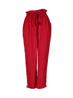 Pantalón Rojo Tela | Talla L