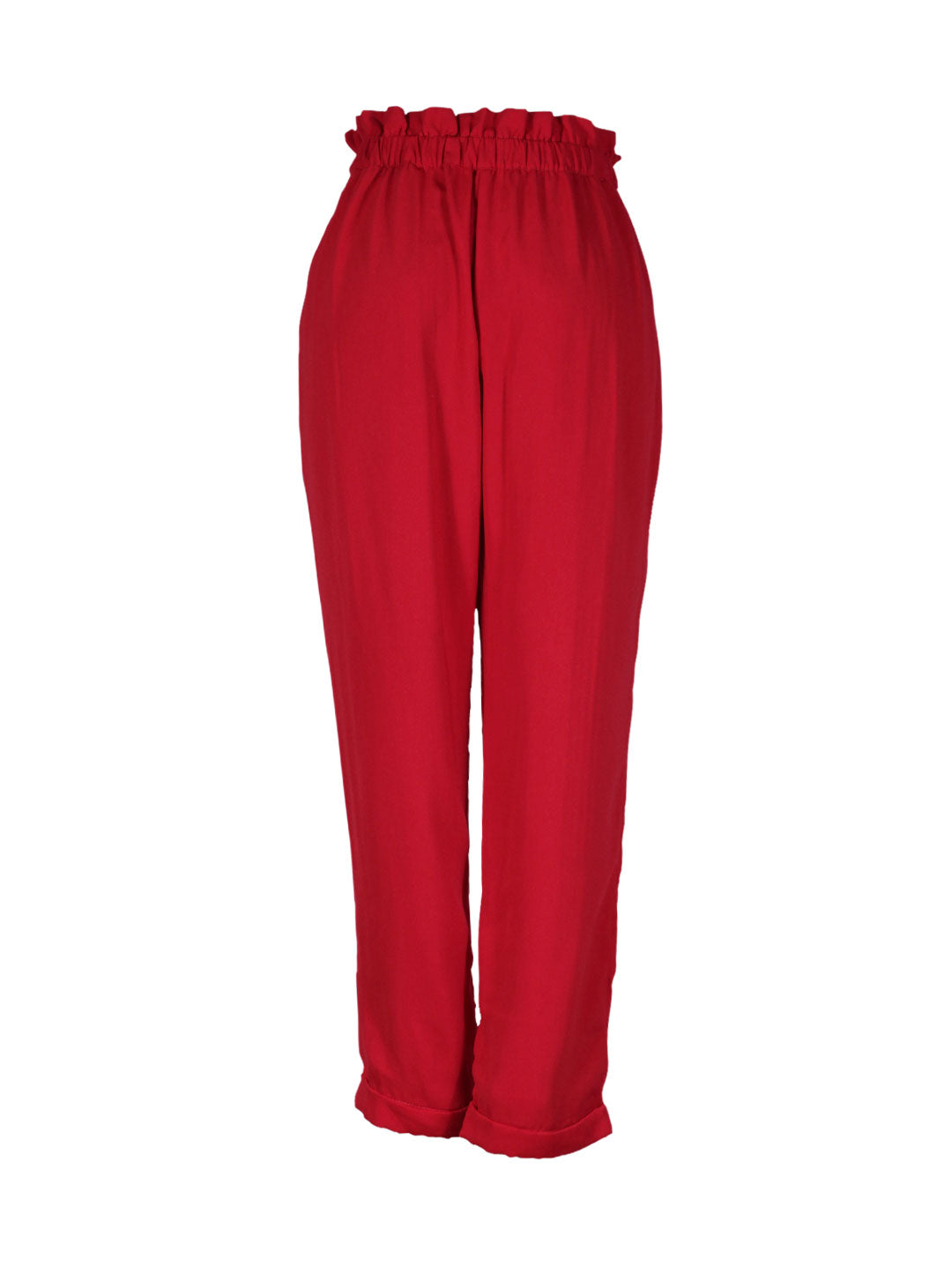 Pantalón Rojo Tela | Talla L