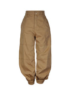 Pantalón cargo tiro alto ancho | Talla 38