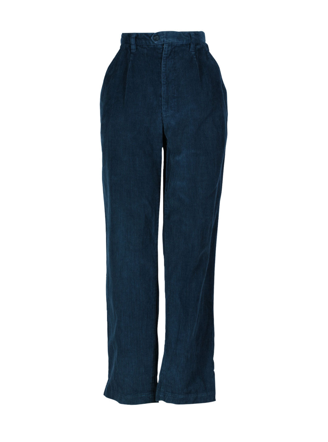 Pantalón tiro alto pana recto | Talla S