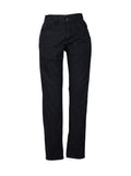 Jeans negros rectos algodón | Talla 42