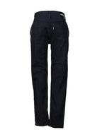 Jeans negros rectos algodón | Talla 42