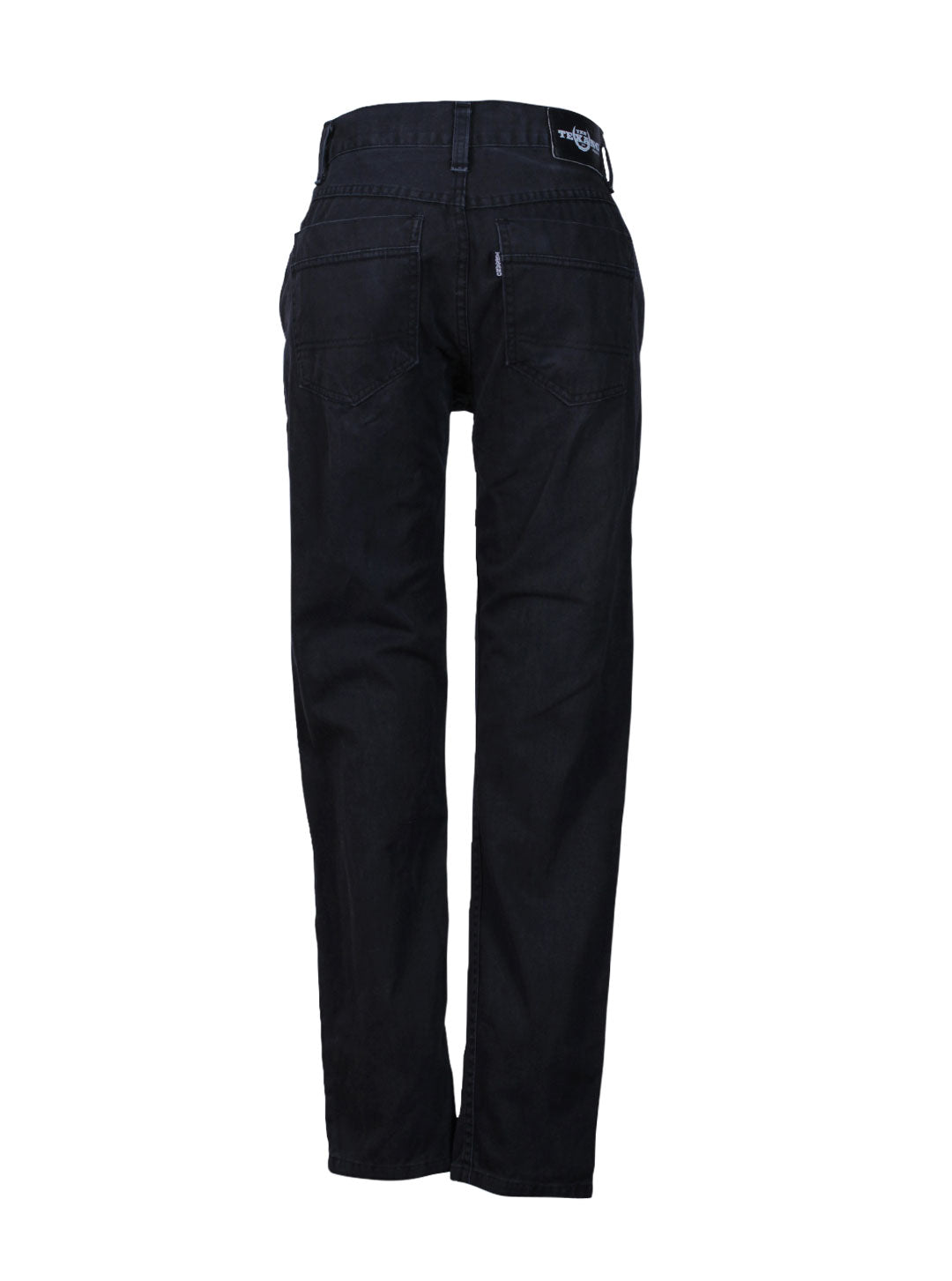 Jeans negros rectos algodón | Talla 42