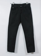 Jeans negros rectos algodón | Talla 42