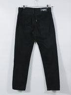 Jeans negros rectos algodón | Talla 42