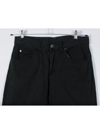Jeans negros rectos algodón | Talla 42