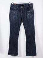 Jeans tiro alto pata ancha | Talla 42