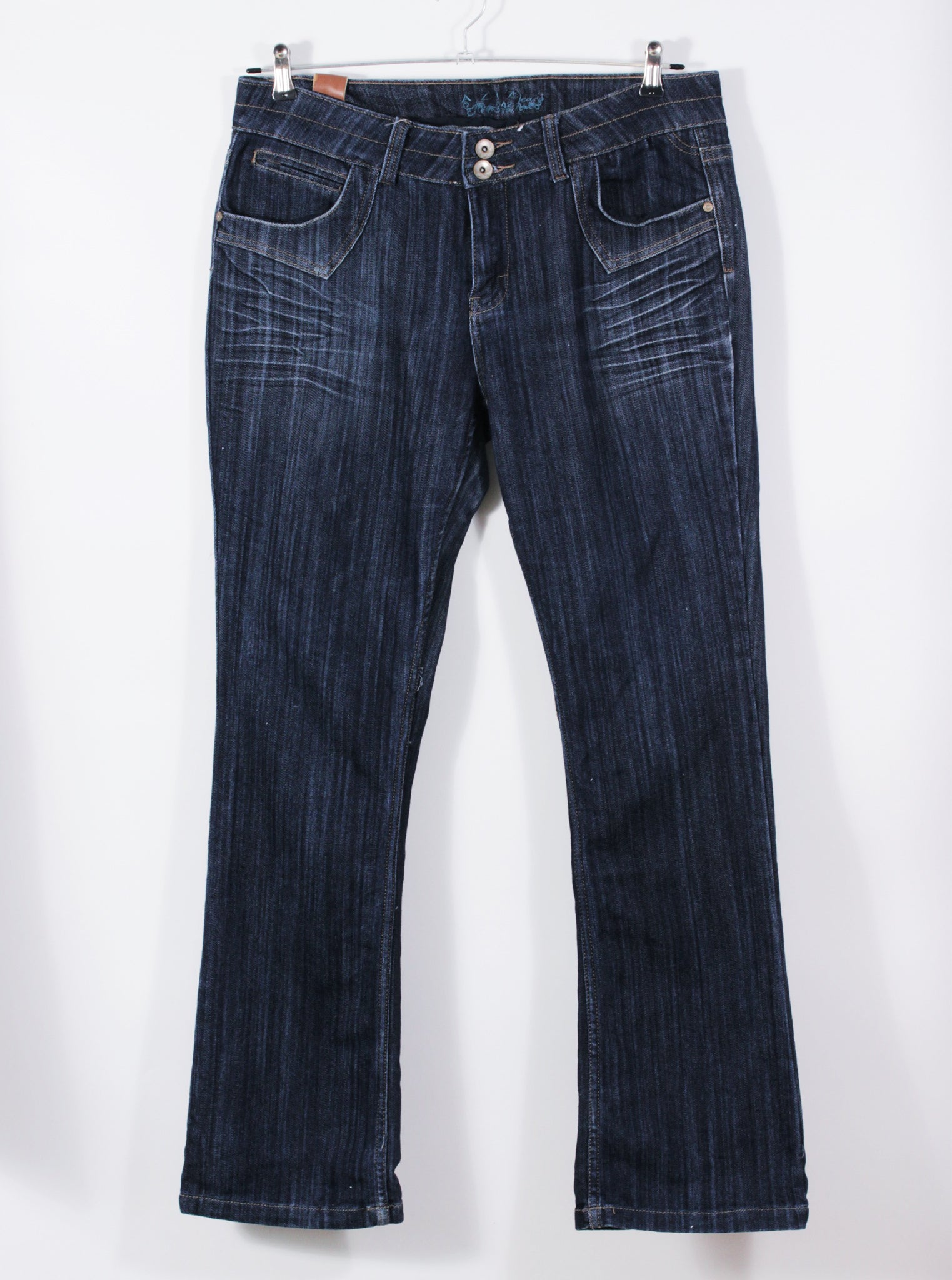 Jeans tiro alto pata ancha | Talla 42