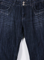 Jeans tiro alto pata ancha | Talla 42