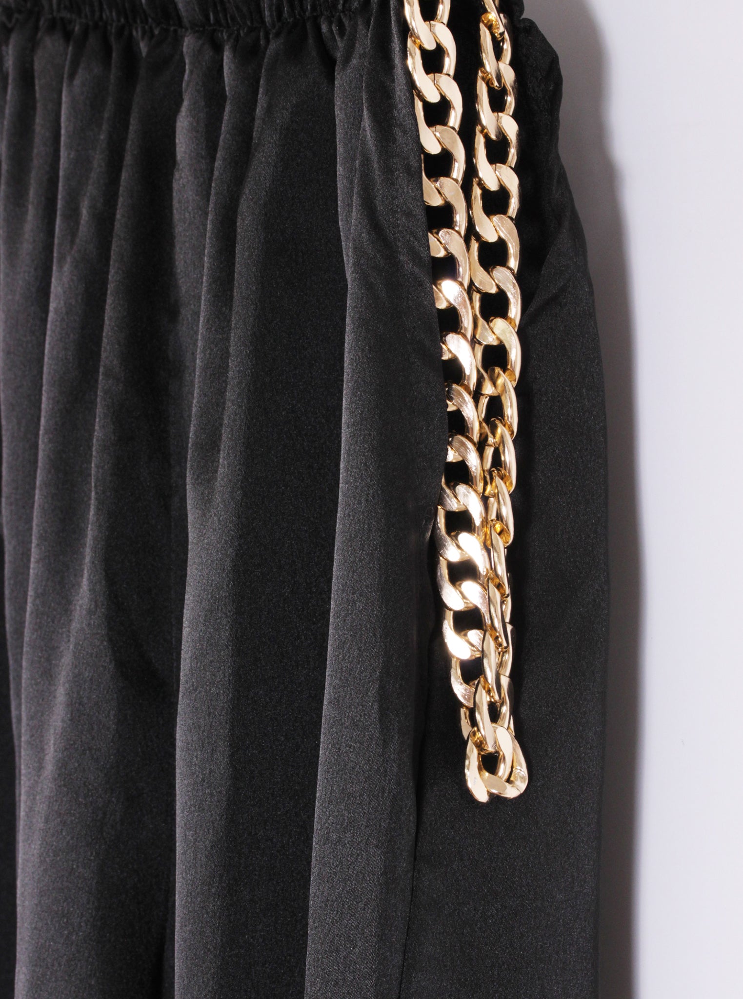 Pantalón fluido cintura ajustable | Talla S