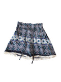 Short estampado pretina fruncida detalle encaje | Talla S