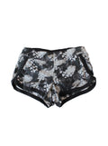 Short deportivo estampado ribete contrastado corte atlético | Talla S