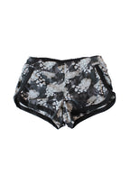 Short deportivo estampado ribete contrastado corte atlético | Talla S