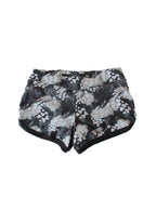 Short deportivo estampado ribete contrastado corte atlético | Talla S