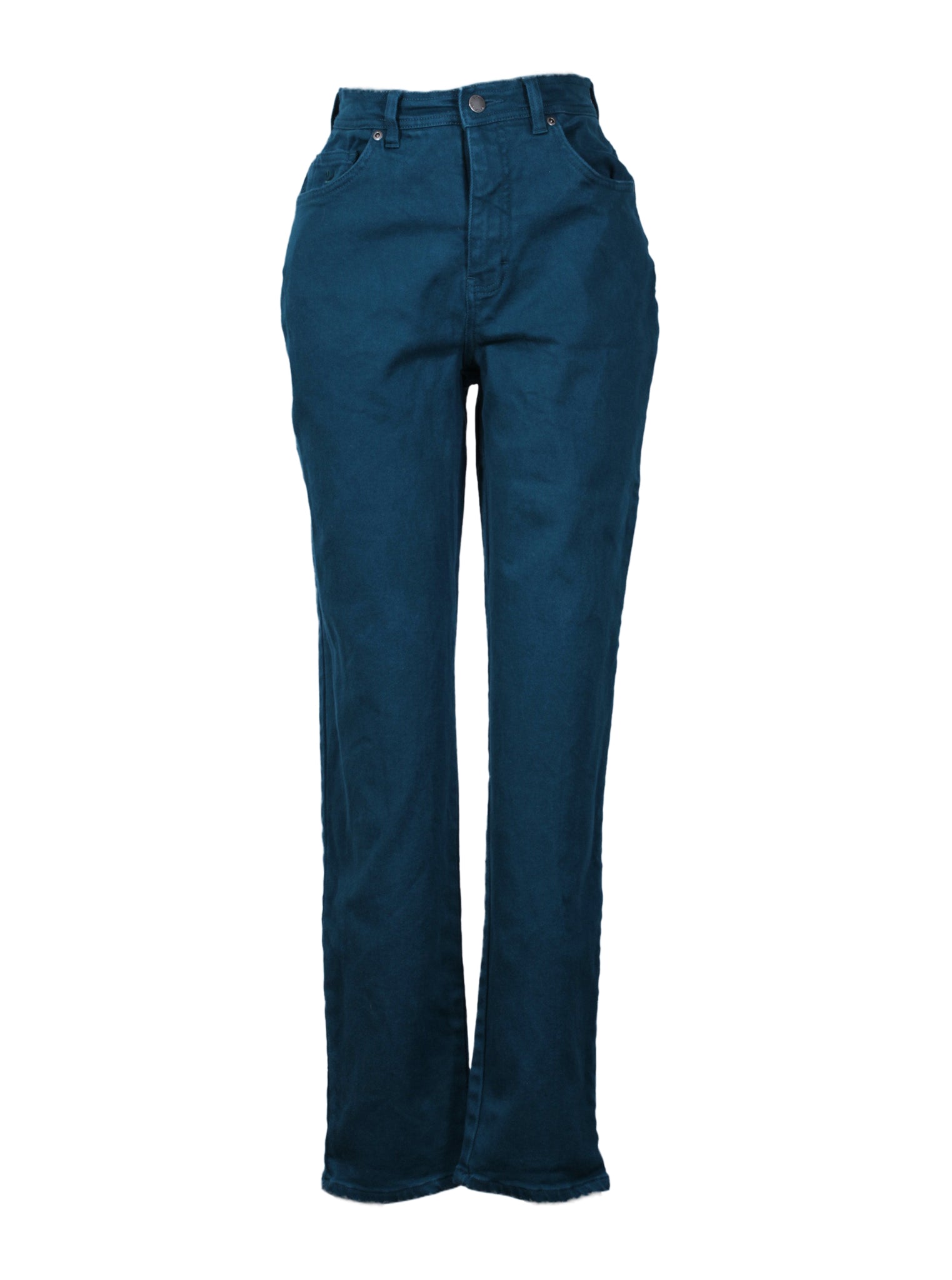 Pantalón azul petróleo recto | Talla 36