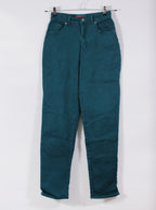 Pantalón azul petróleo recto | Talla 36