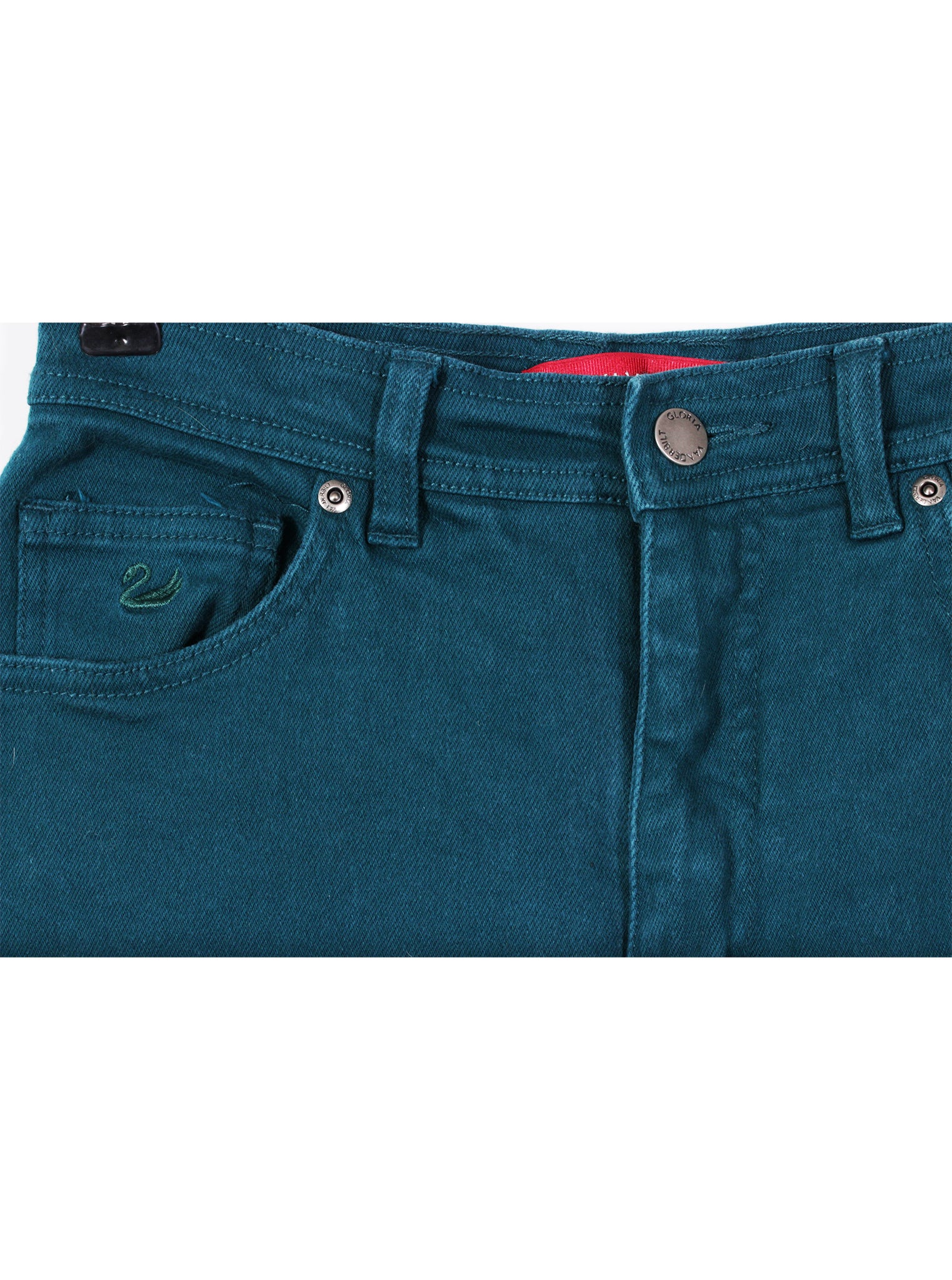 Pantalón azul petróleo recto | Talla 36