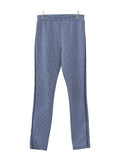 Pantalón estampado ajustado tiro medio diseño geométrico | Talla S