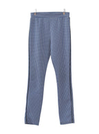 Pantalón estampado ajustado tiro medio diseño geométrico | Talla S