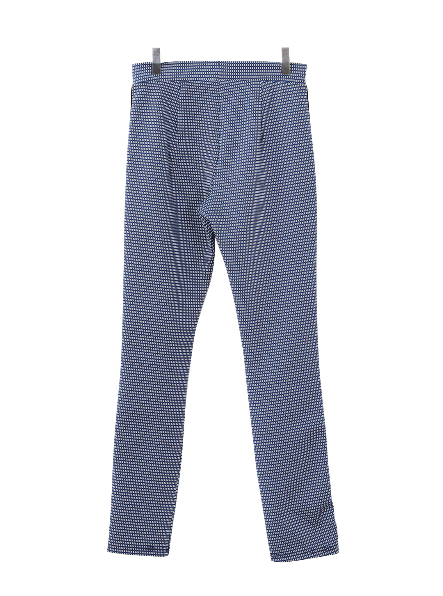 Pantalón estampado ajustado tiro medio diseño geométrico | Talla S