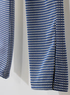 Pantalón estampado ajustado tiro medio diseño geométrico | Talla S