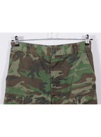 Pantalón cargo camuflado bolsillos múltiples ajuste tobillo | Talla S