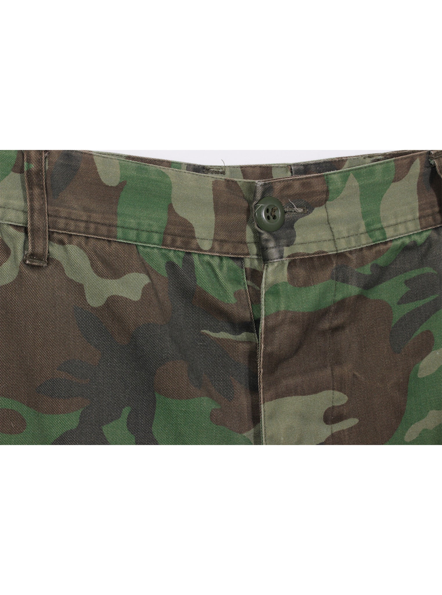 Pantalón cargo camuflado bolsillos múltiples ajuste tobillo | Talla S