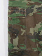 Pantalón cargo camuflado bolsillos múltiples ajuste tobillo | Talla S