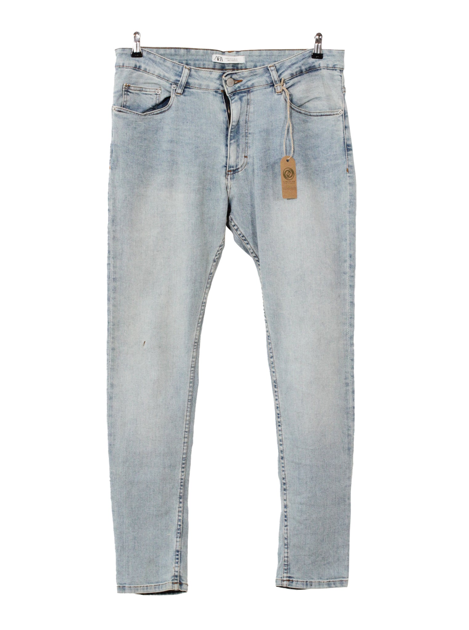 Jeans Zara celeste slim | Talla 44