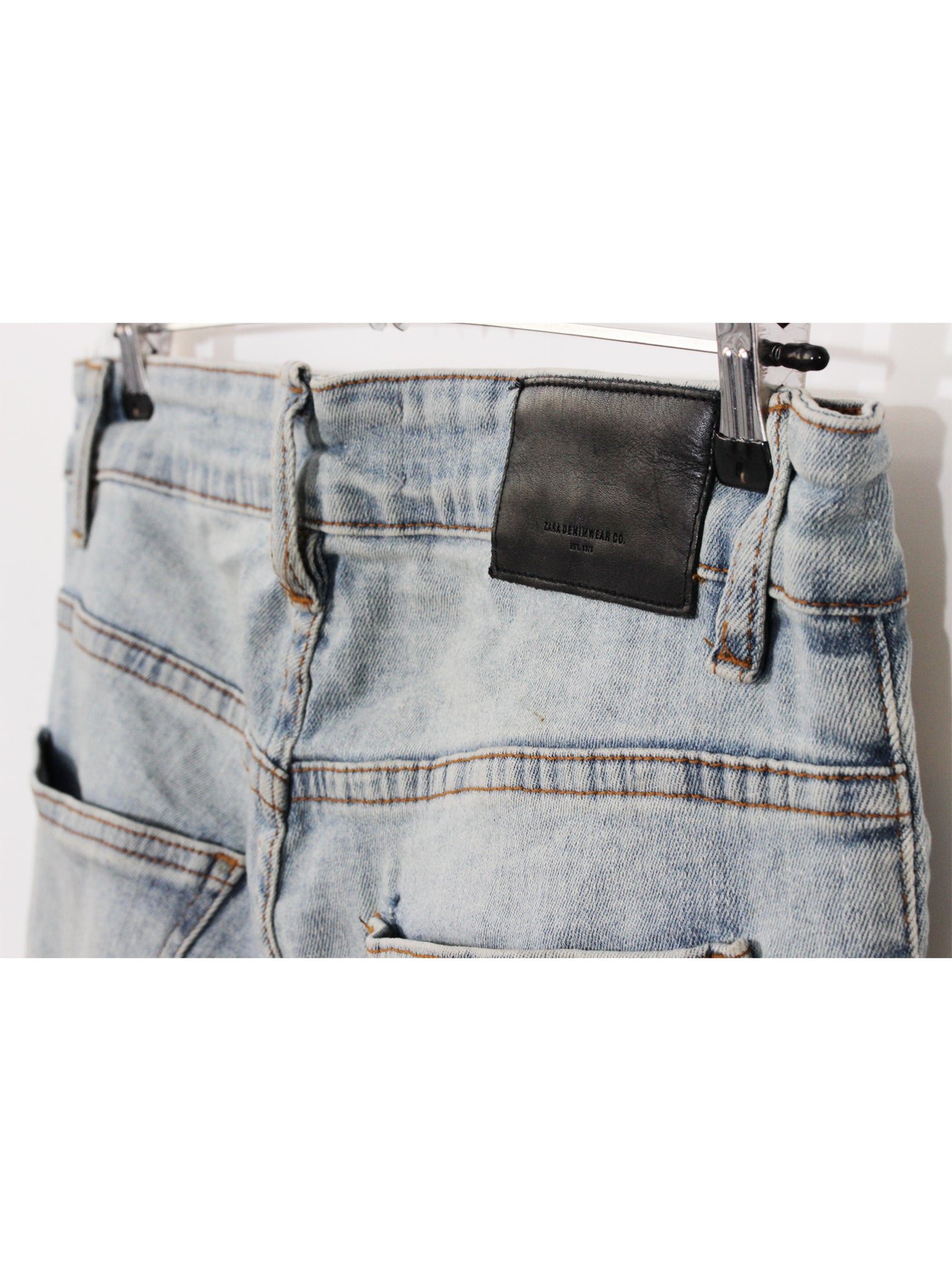 Jeans Zara celeste slim | Talla 44