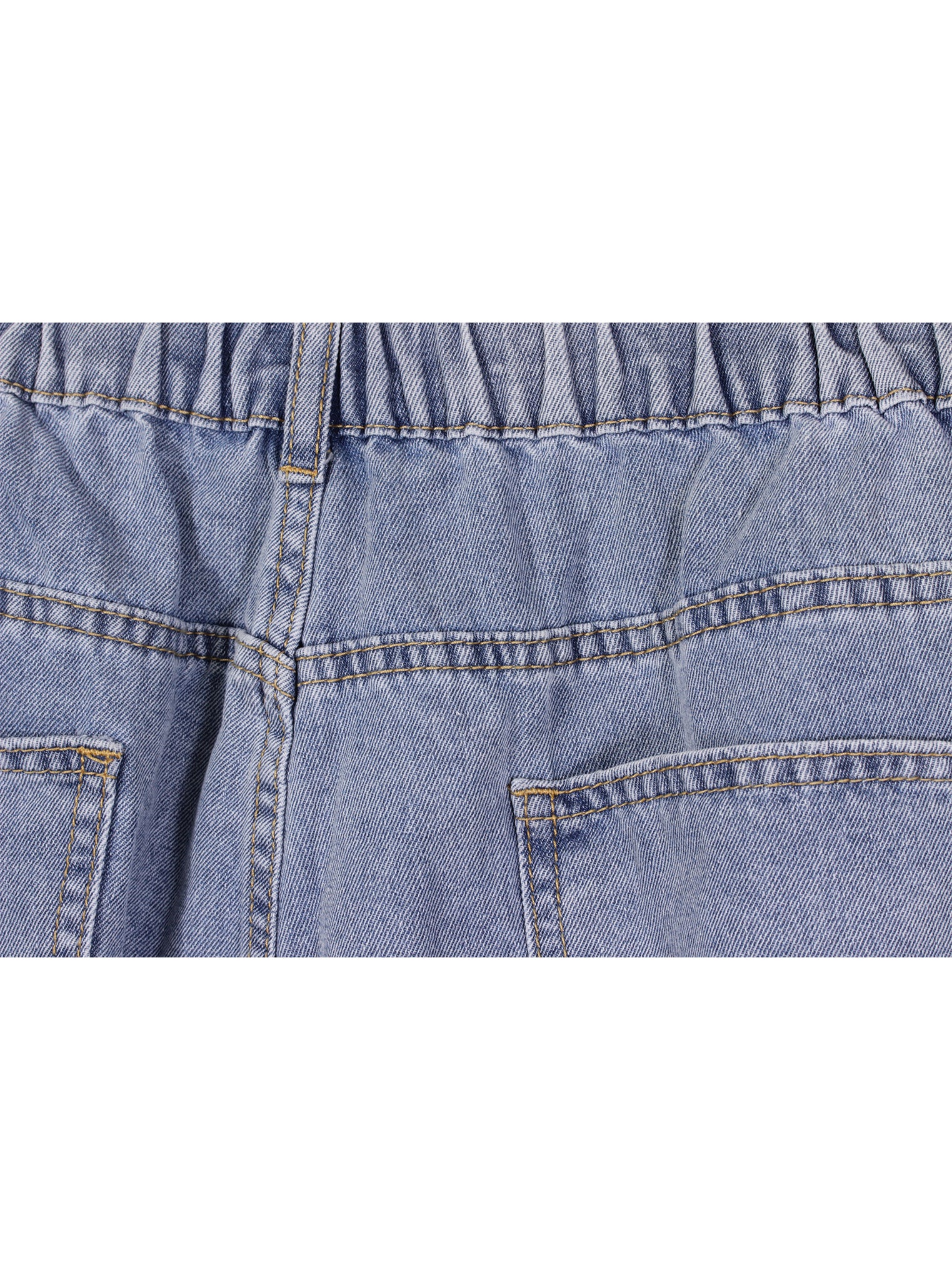 Short denim tiro alto doblez | Talla 3XL